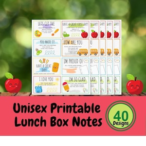 School Lunch Notes