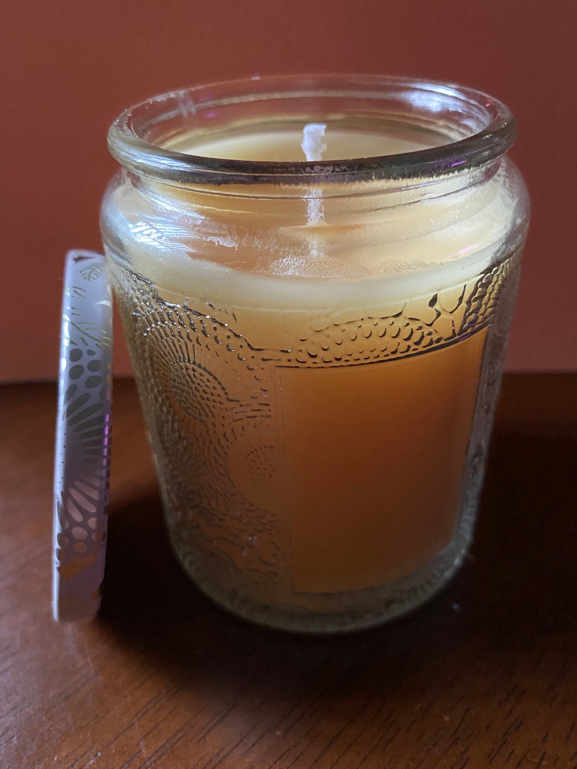Homemade Honeysuckle Scented Candle Etsy