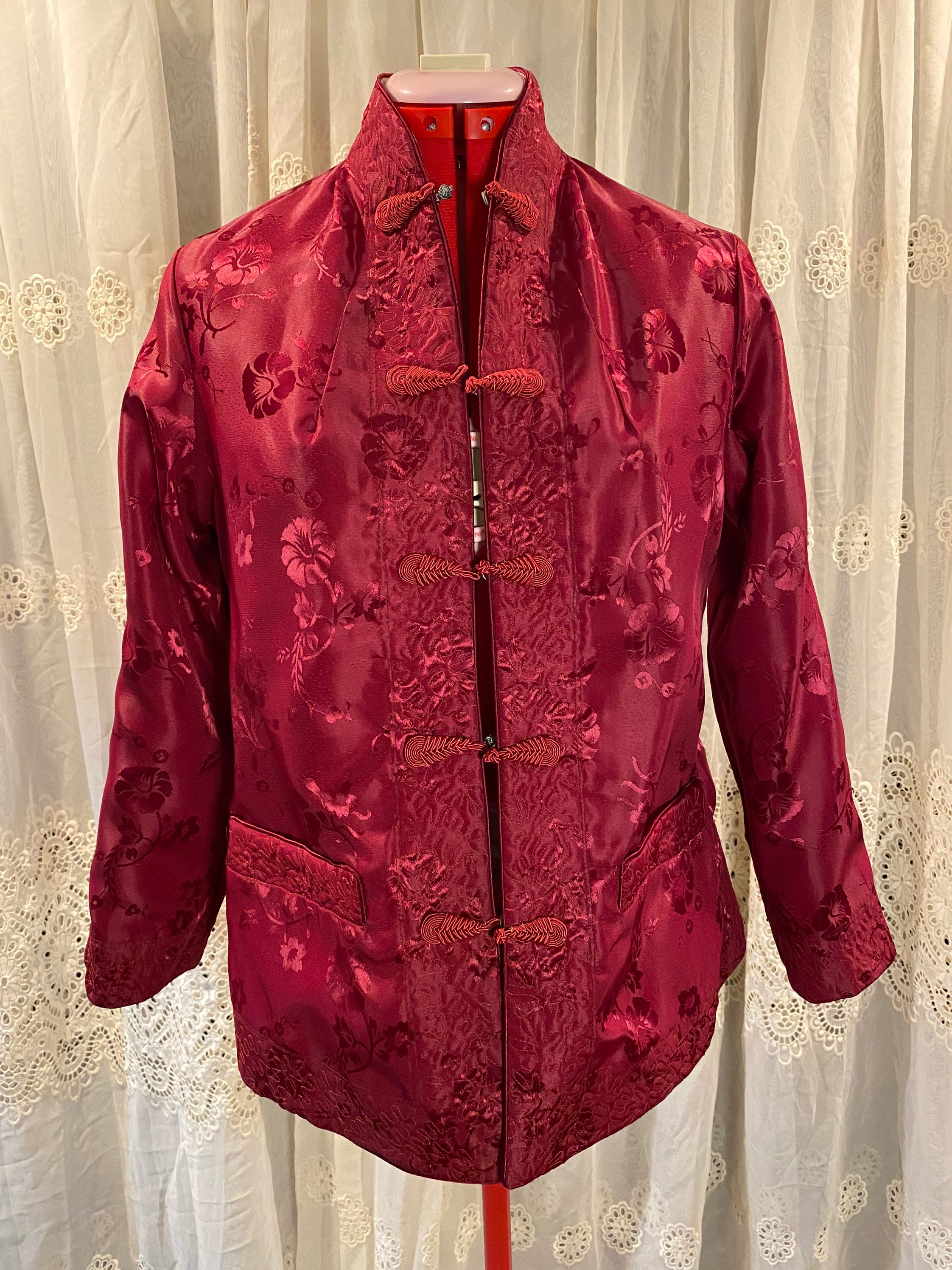 Vintage Chinese silk reversible jacket Etsy