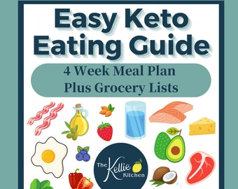 Keto Meal Plan | Weight Loss Meal Plan | Diet Plan | Grocery List
