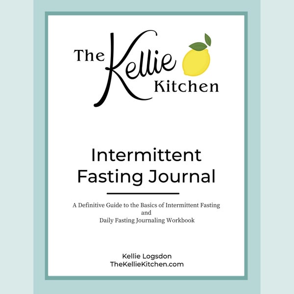 Intermittent Fasting Journal | Fasting Workbook | Fasting Planner | Health | Weight Loss