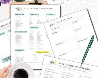 Keto Diet Trackers & Cheat Sheets for Beginners