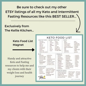 7 Day Meal Plan, Keto Diet Plan, Easy Low Carb Keto Friendly Meal Plan with grams of net carbs listed per meal image 3