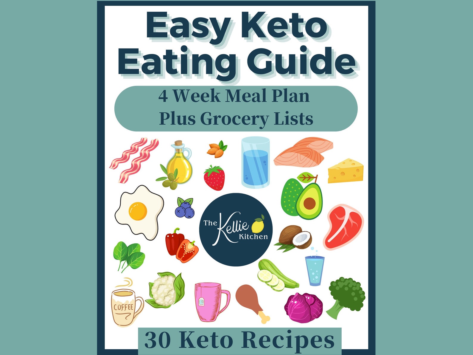 Keto Meal Plan Weight Loss Meal Plan Diet Plan Grocery List - Etsy