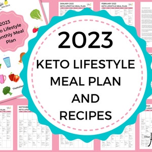 KETO MEAL PLAN | 2023 Full Year Keto Meal Plan with Recipes