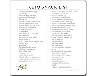Keto Snacks Magnet | Weight Loss | Keto | Weight Loss | Diet | Magnet