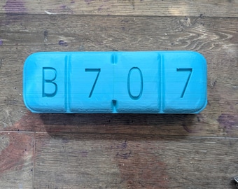 B707 Xanax Bar Large Model Pill