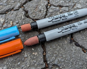 Sharpie Hidden Scribe Glass Etch