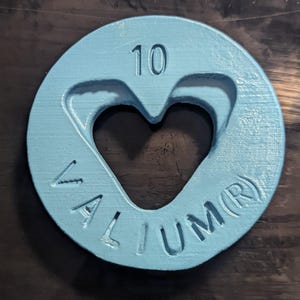 Pillola di Valium modello grande