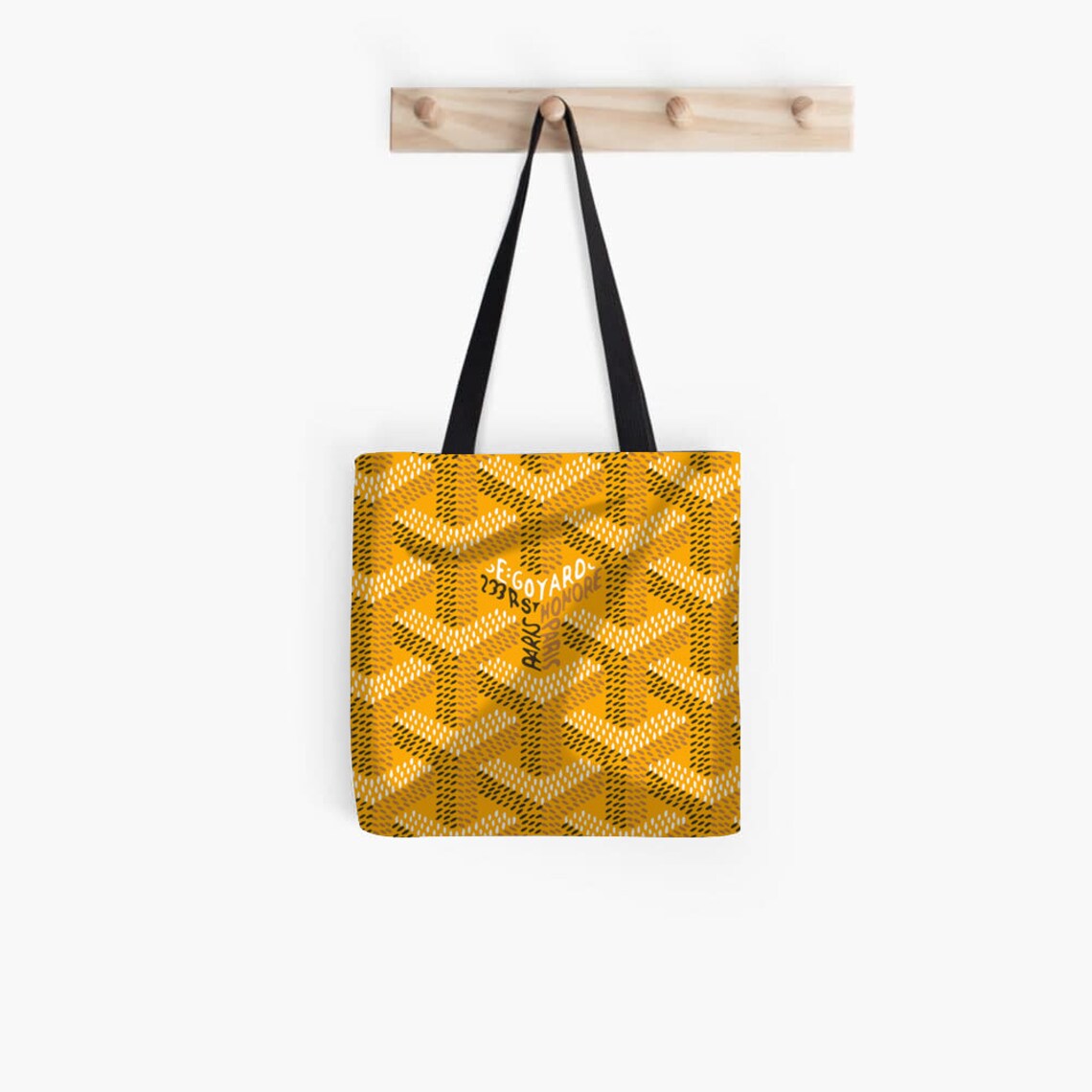 Bolso de mano goyard bolsa de goyard bolsa de póster de Etsy