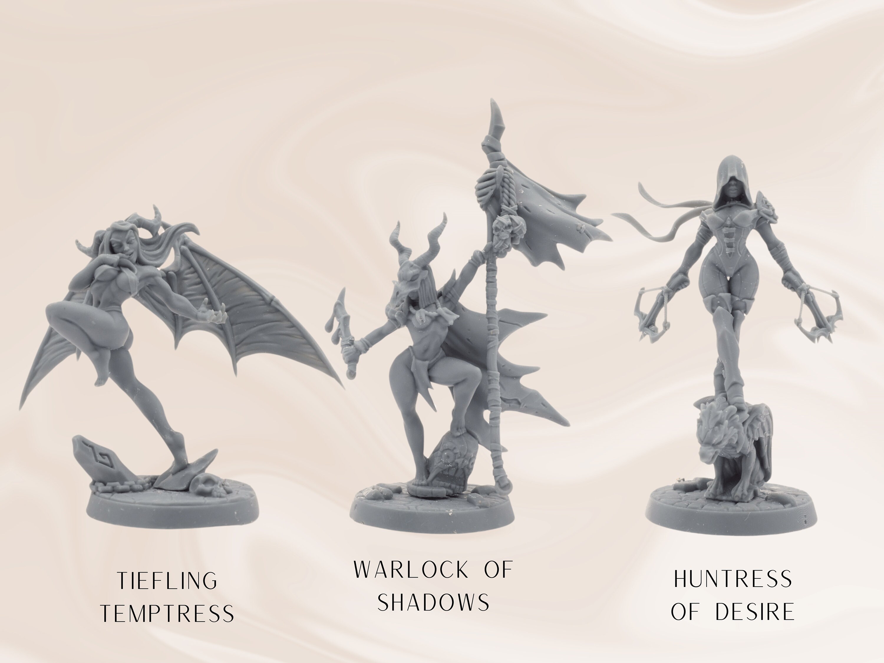 Dnd Pinups / Npcs Miniatures 19pc Starter Set Dungeons and Dragons Mini ...