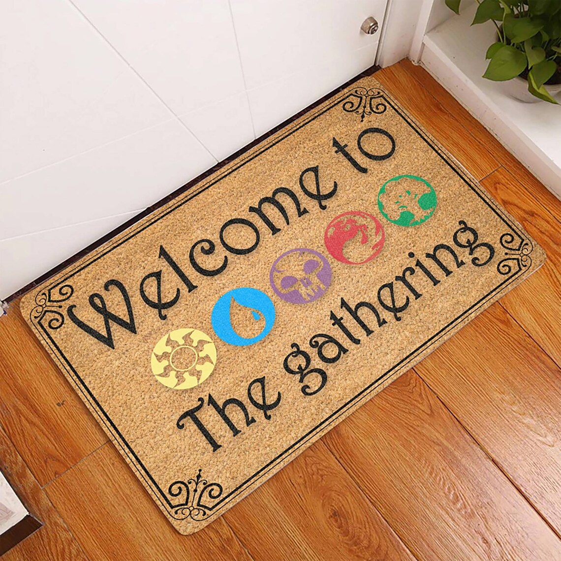 Magic The Gathering To The Gathering Doormat Floor Rug Etsy