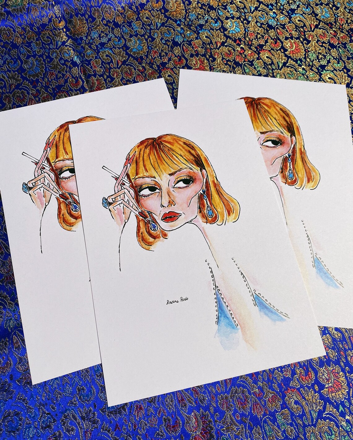 Elvira A5 Print - Etsy