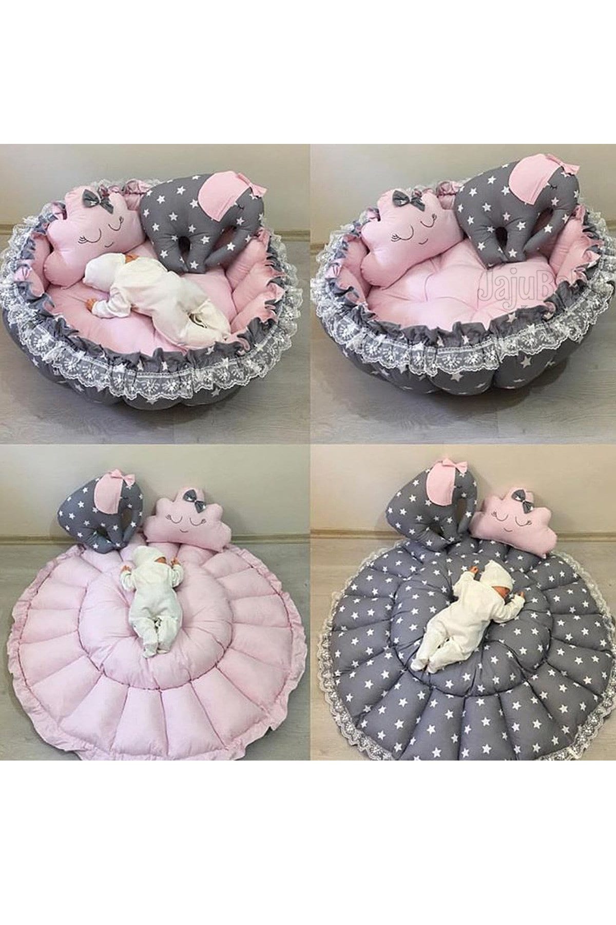 Baby play mat play mat baby nests baby bed handmade Etsy