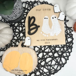 DIY Halloween Paint Kit Halloween Keepsake My first Halloween Baby First Halloween, Halloween Gift