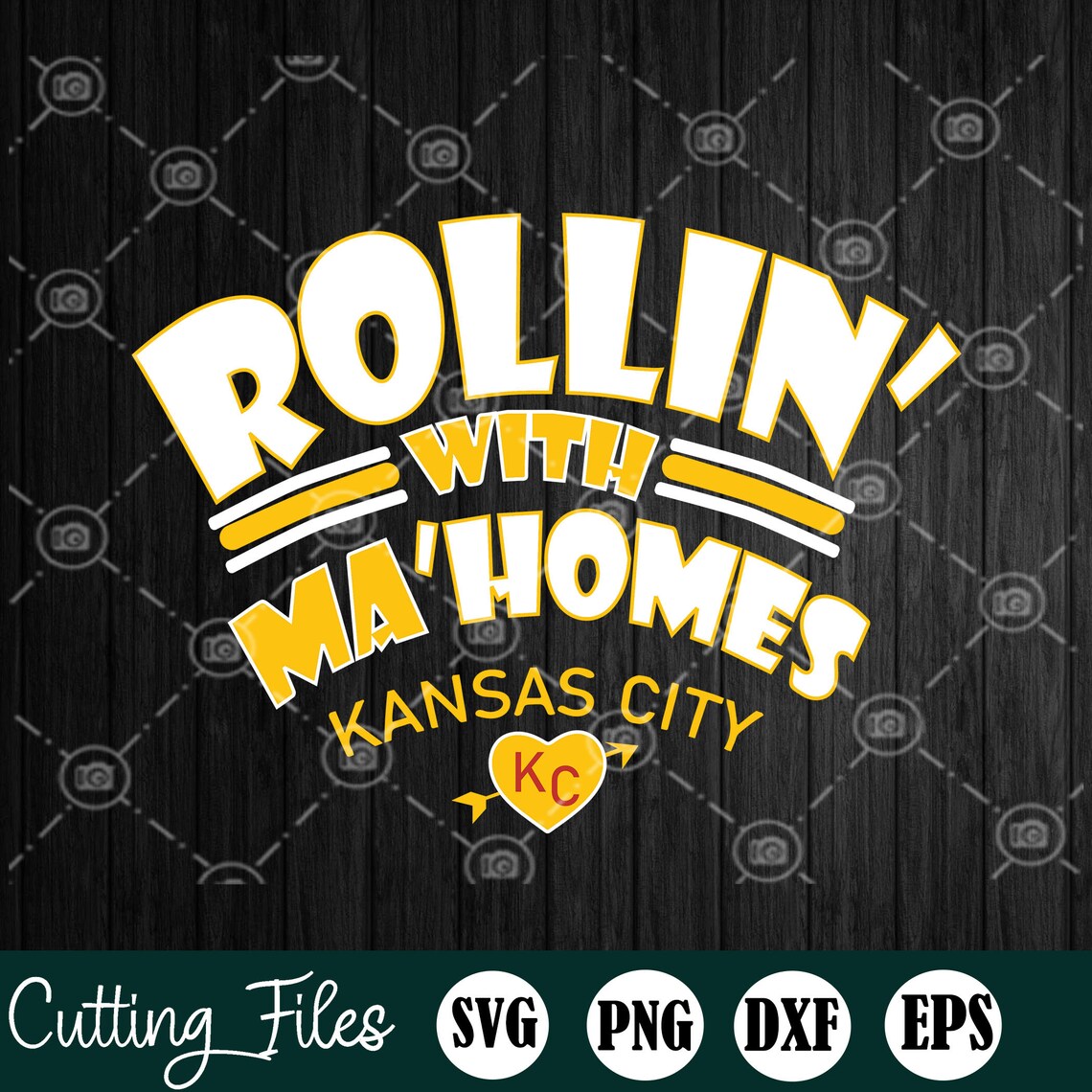 Download Rollin' With Ma'homes SVg Kansas City Red Svg | Etsy