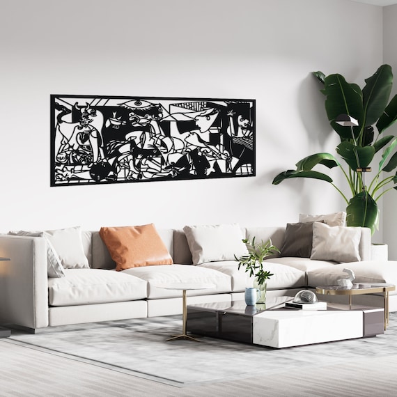 Guernica Metal Wall Art: Pablo Picasso Iconic Decor