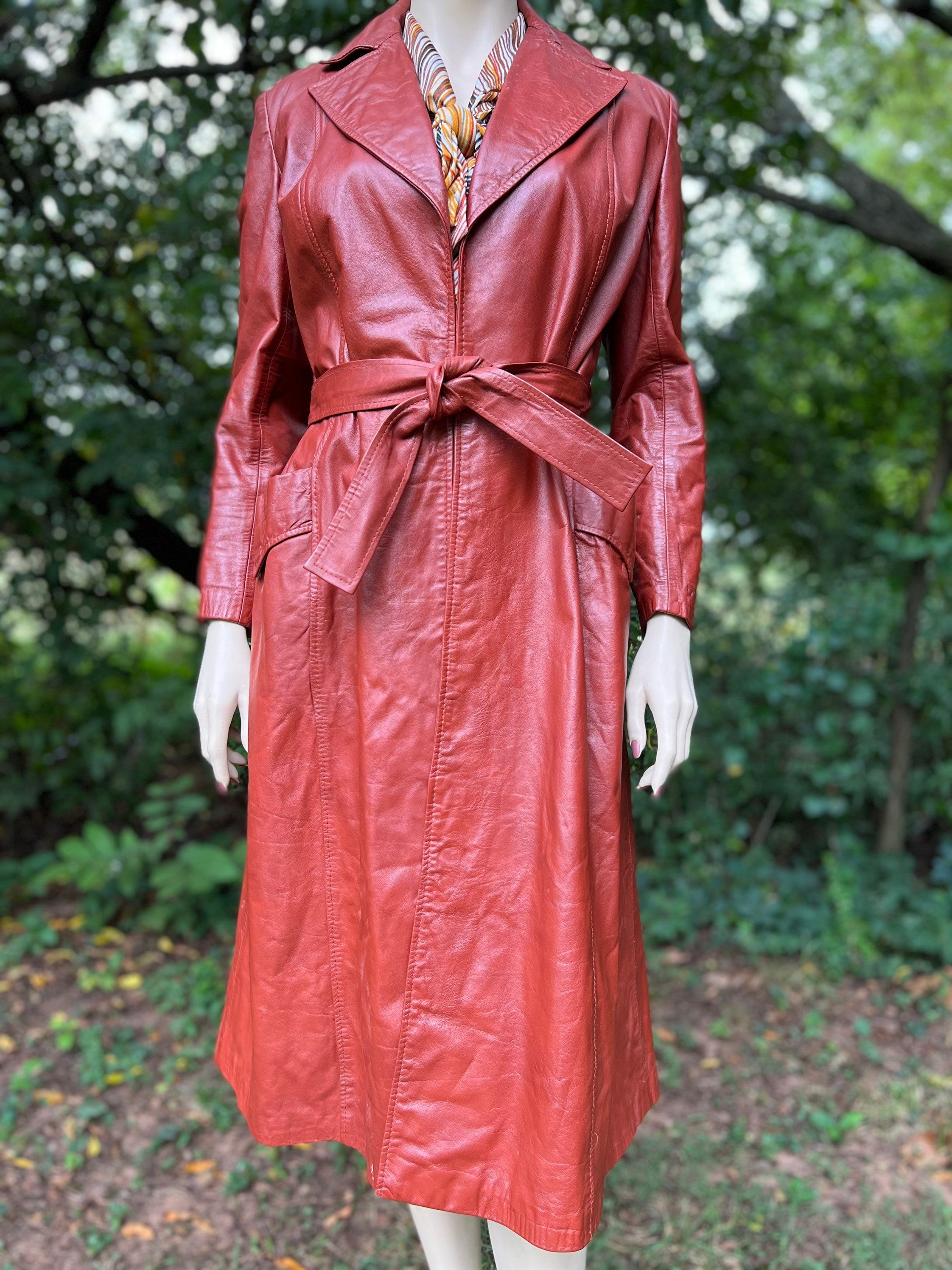 Char Leather Jacket - Etsy