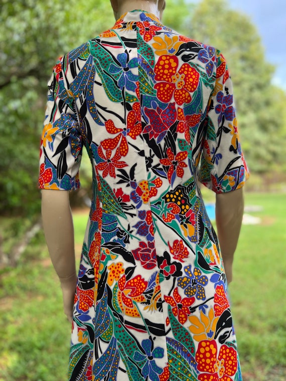 Concept 70s Floral Dress, sz medium - image 4