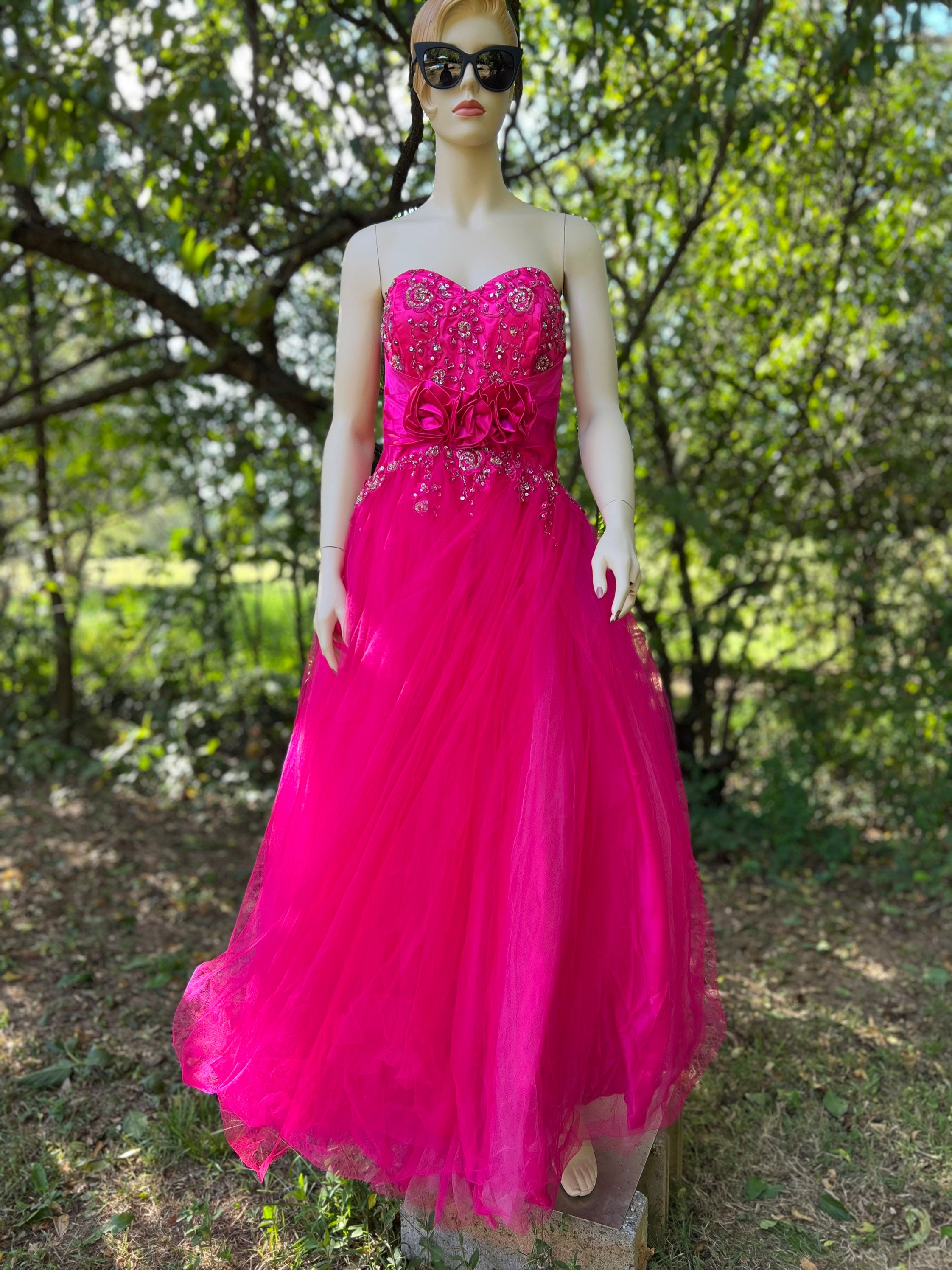 Vintage Prom Dress Etsy