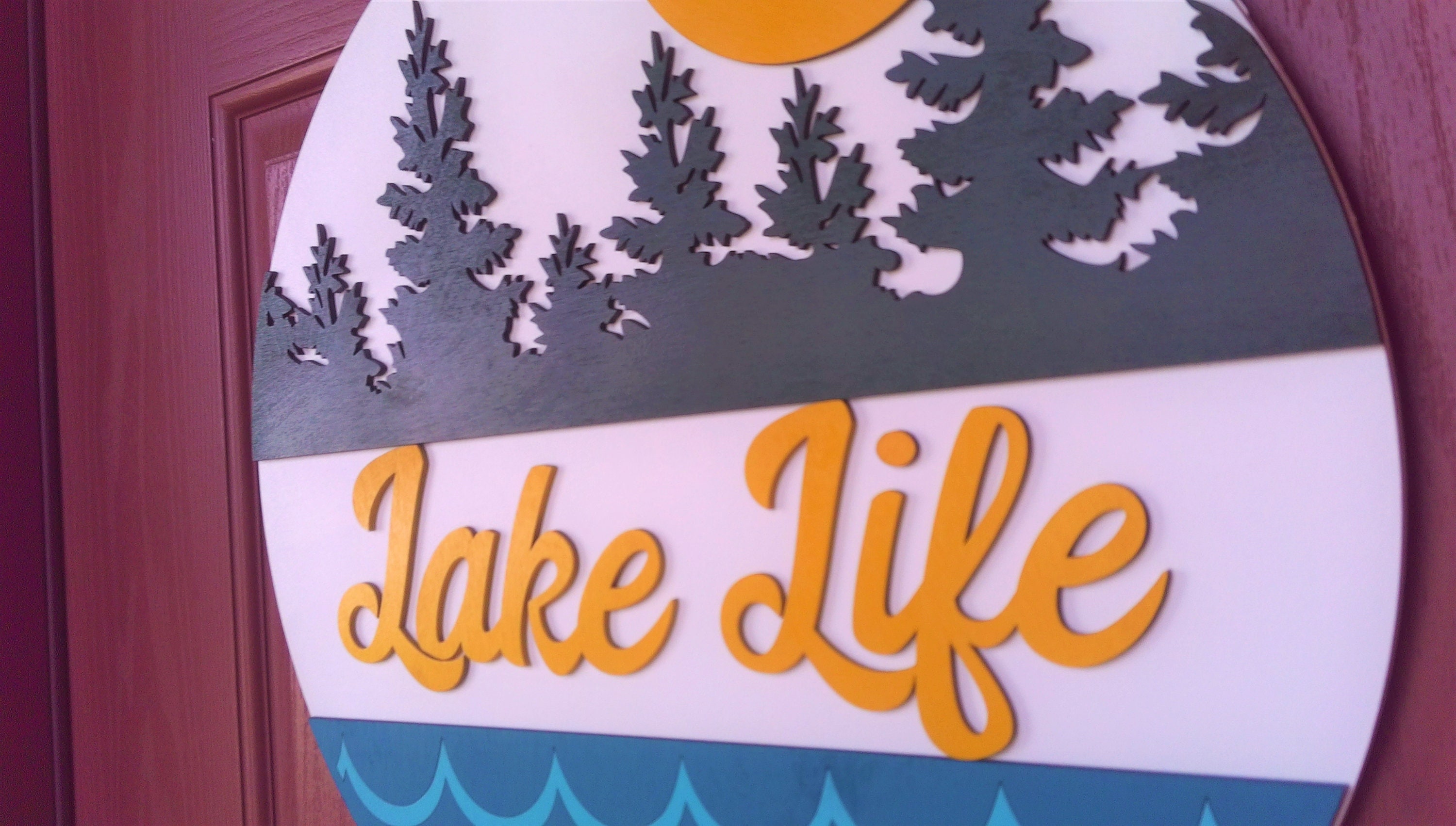 to our Lake House Outdoor Sign Lake House Door Etsy