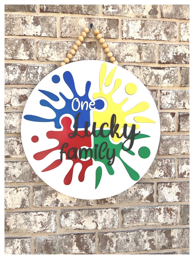 Autism Awareness Sign Autism Puzzle Sign Autism Awareness - Etsy