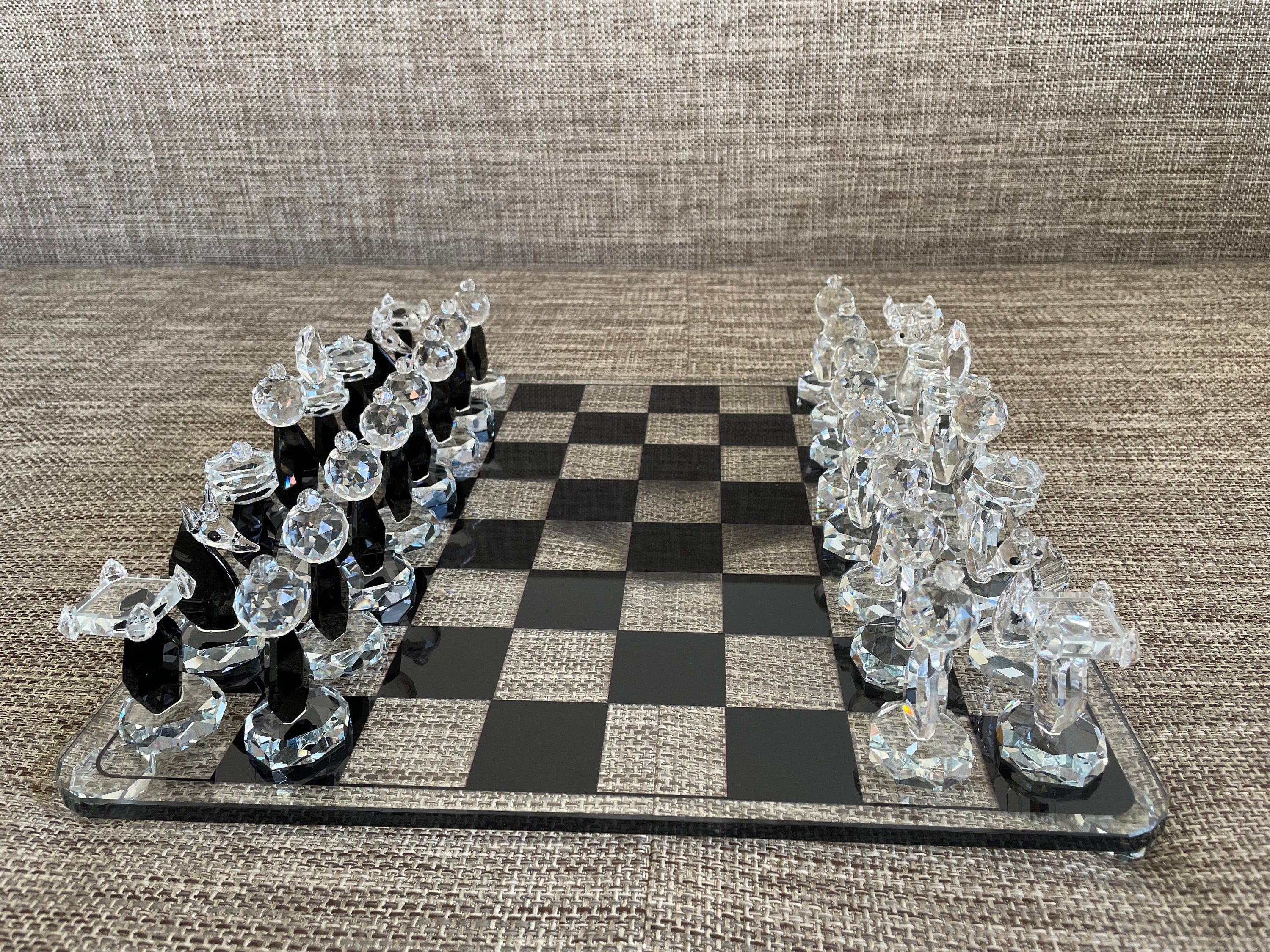  Luxury Chess Gathering Games Premium Large Crystal