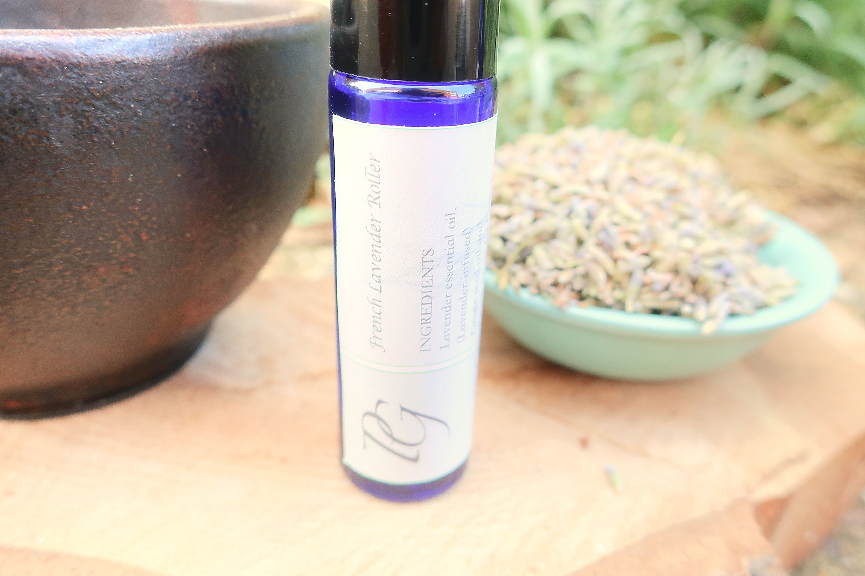 Lavender Roll On w/ Essential Oils Calming & Relaxing Sleep Etsy