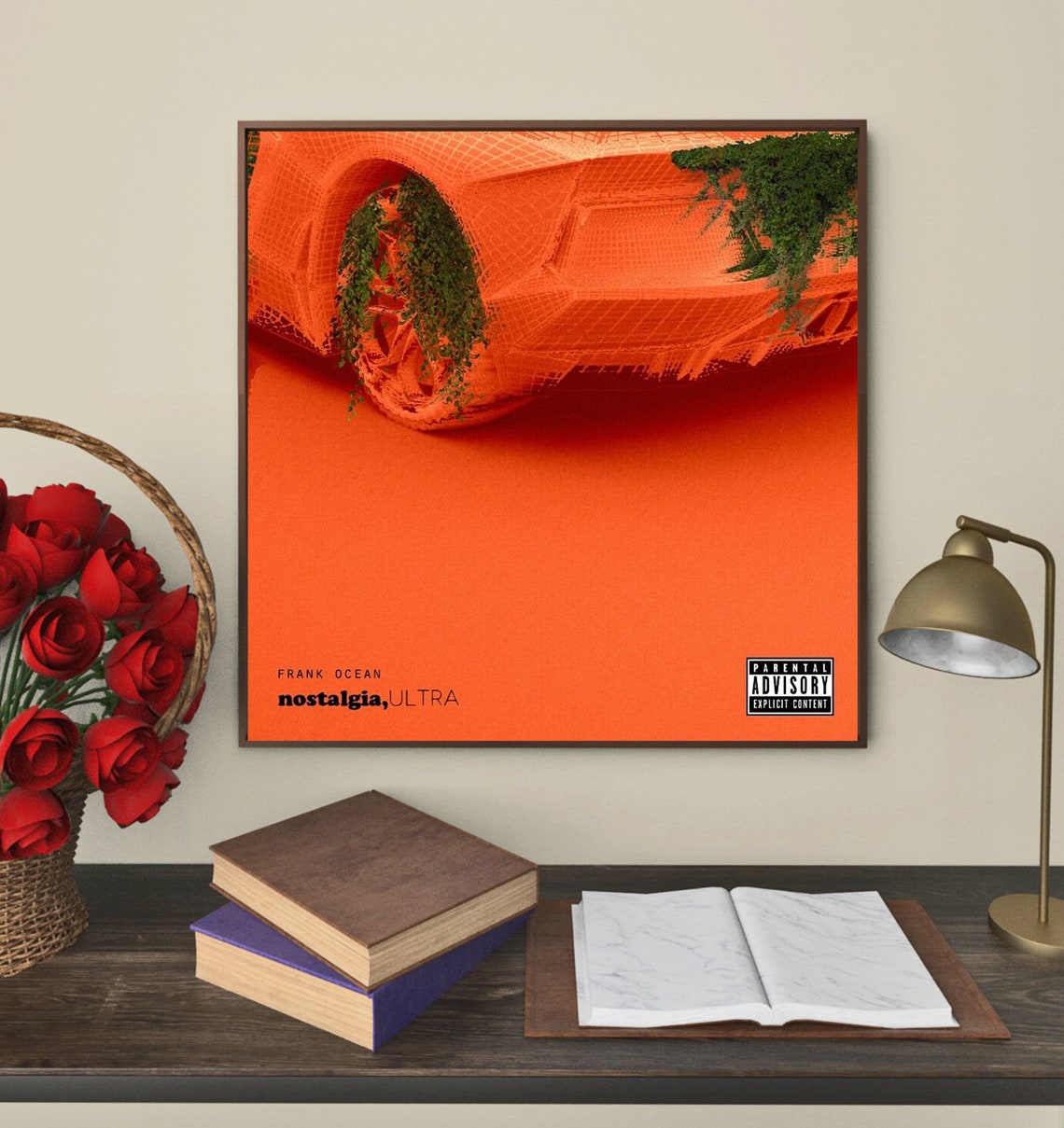 Frank Ocean Nostalgia ULTRA Album Cover Poster / Music Etsy