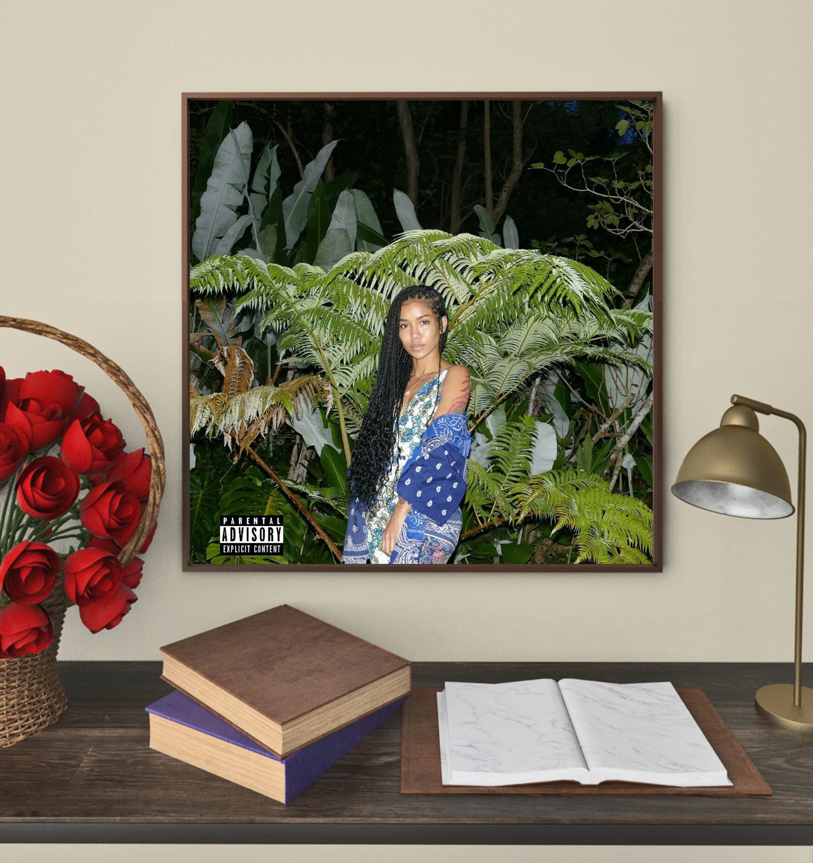 None Of Your Concern Jhene Aiko Album Cover Poster / Music Etsy