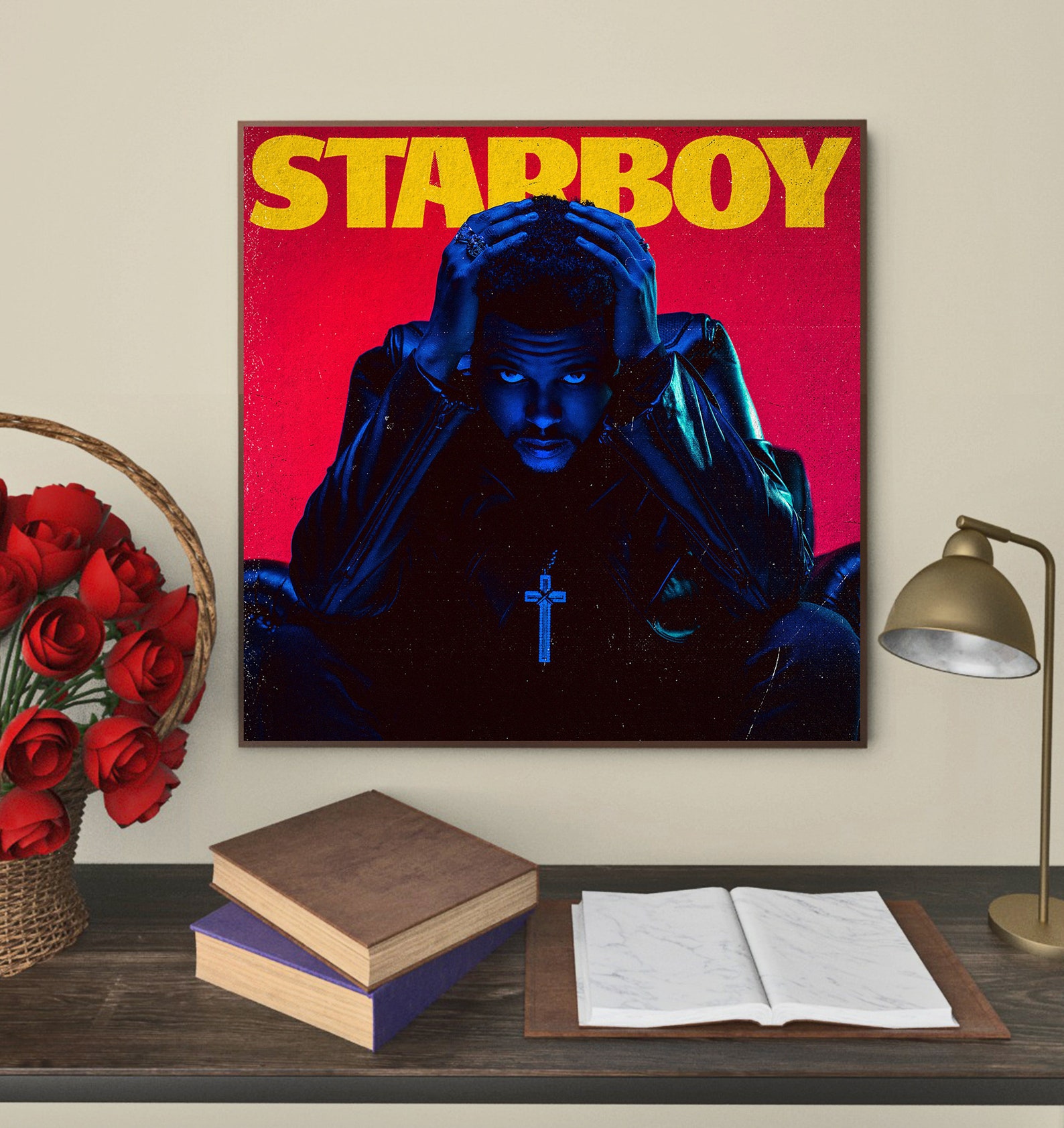 starboy album cover poster