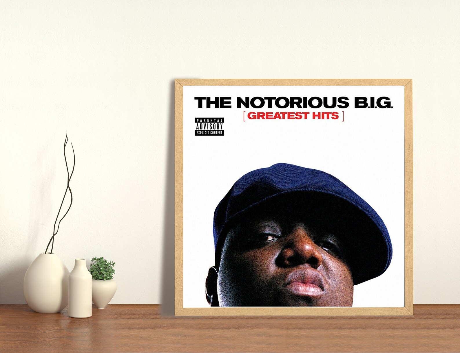 Notorious B.I.G. Greatest Hits Biggie Smalls Album Cover Etsy