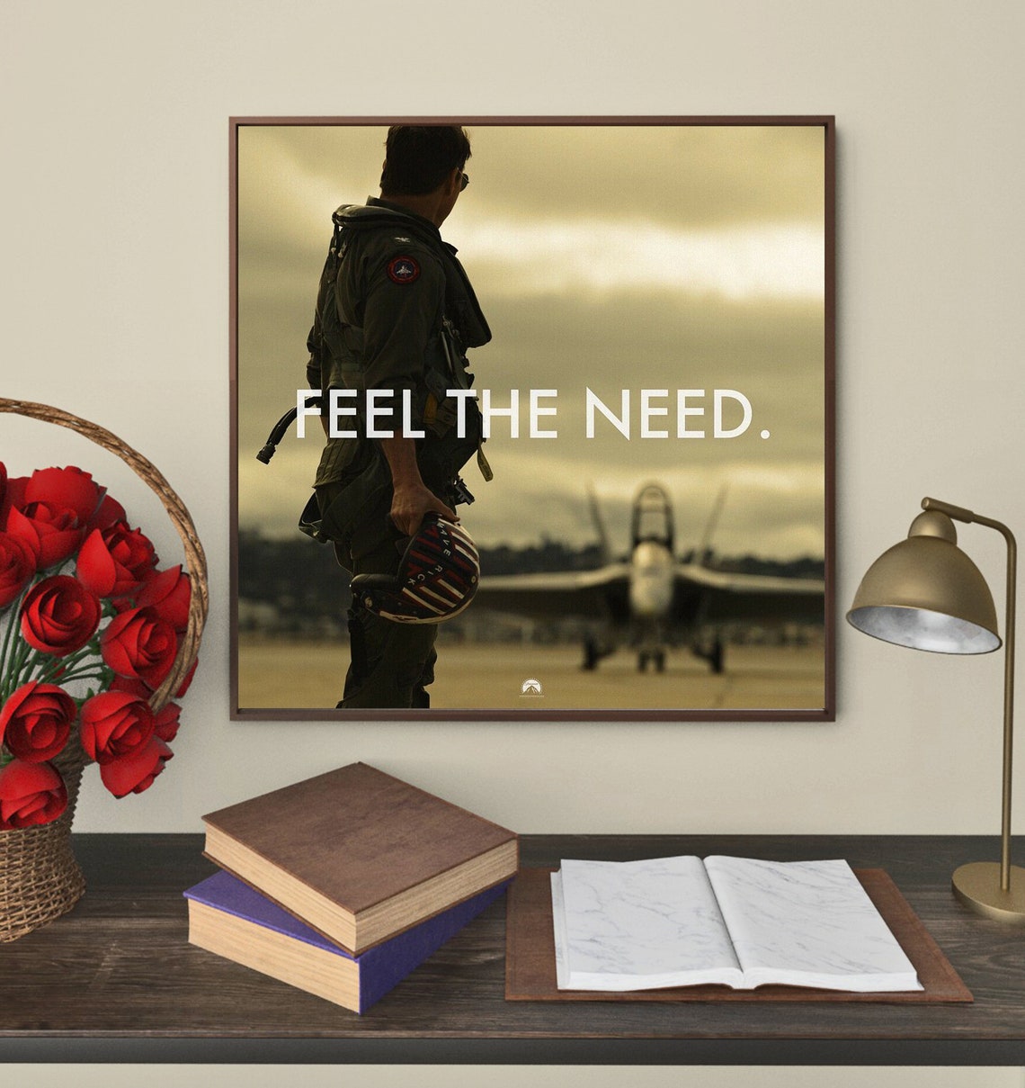Top Gun Maverick 2020 Feel the need Album Cover Poster / | Etsy