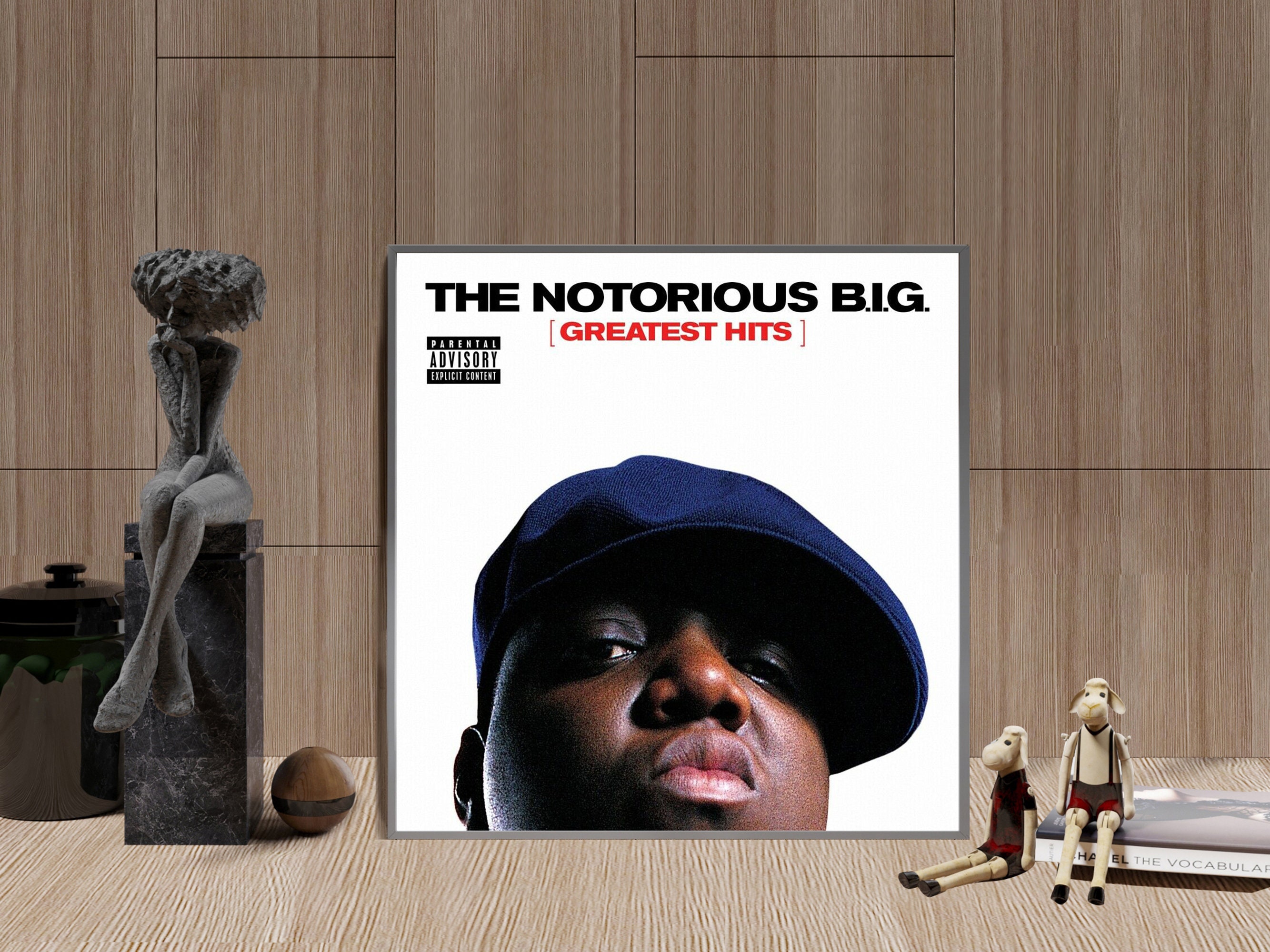 Notorious B.I.G. Greatest Hits Biggie Smalls Album Cover Etsy