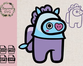 Download Bts Bt21 Among Us Mang Svg Color Layers And A Single Layer Versions Among Us Svg Svg Files For Cricut And Silhouette Kpop Star Svg Clip Art Image Files Scrapbooking Sultraline Id