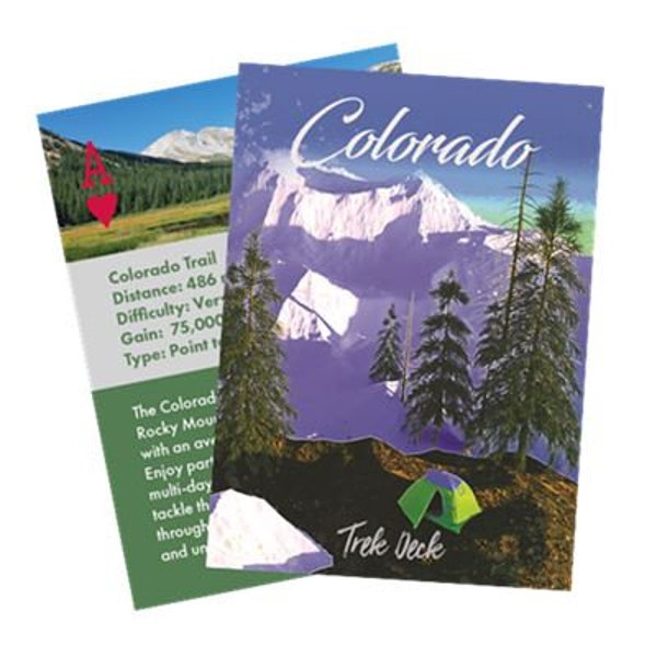 COLORADO Playing Cards: 52 Hikes in Your Pocket