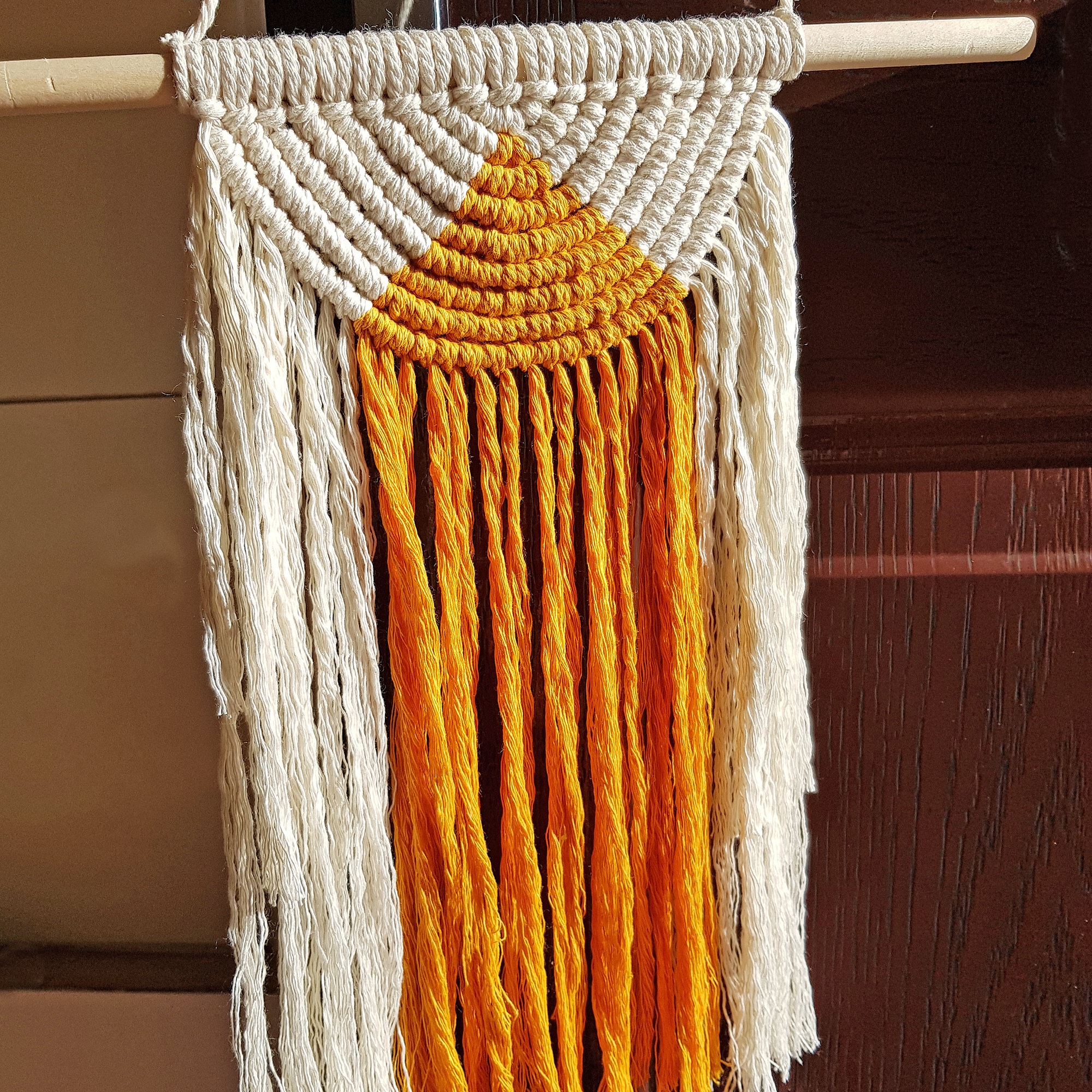 DIY Kit LARGE Macrame Wall Hanging Kit With Video Tutorial Etsy