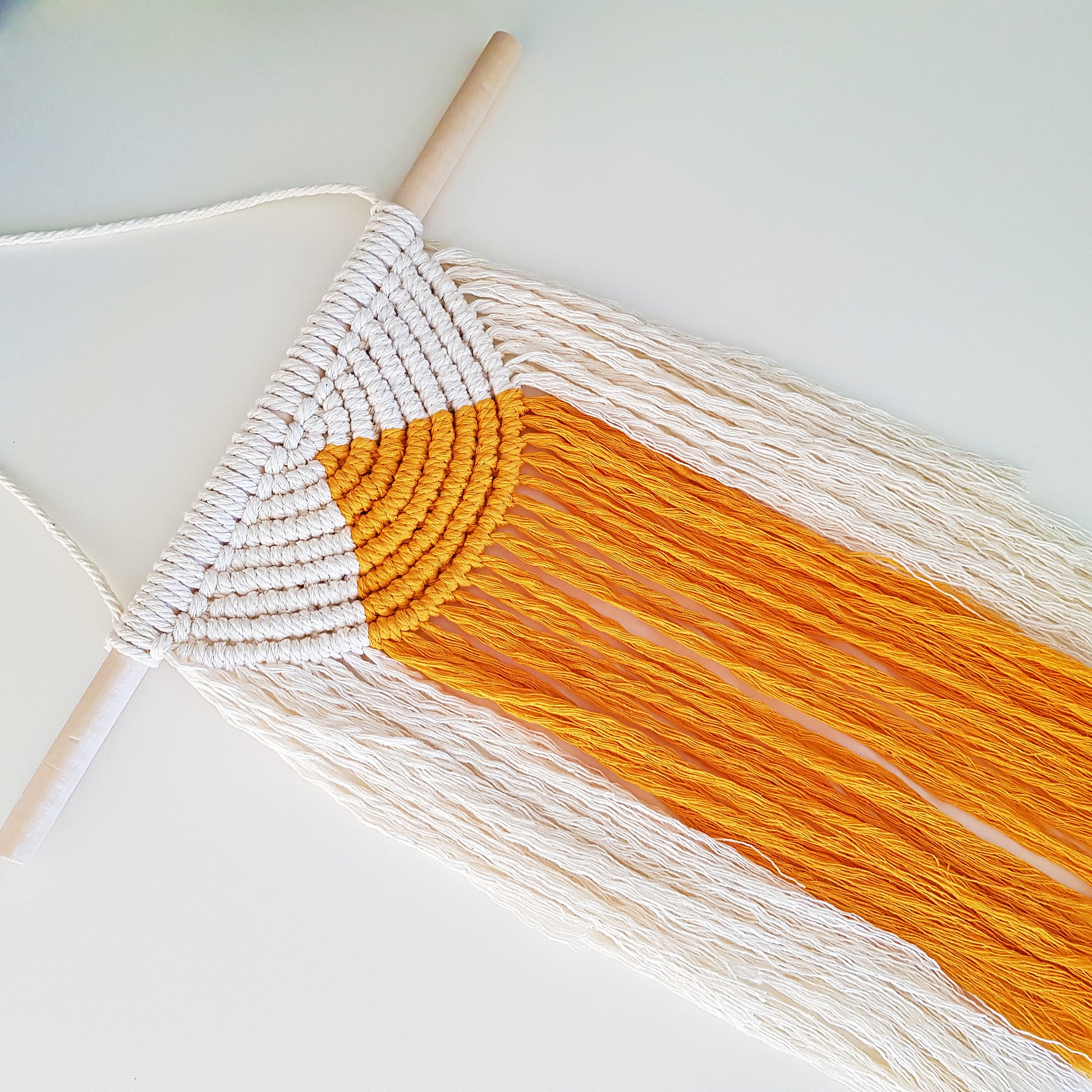 DIY Kit LARGE Macrame Wall Hanging Kit With Video Tutorial Etsy