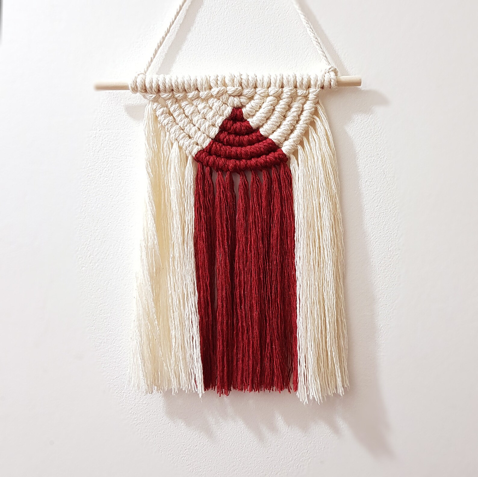 DIY Kit Macrame Wall Hanging Kit With Video Tutorial Make Etsy