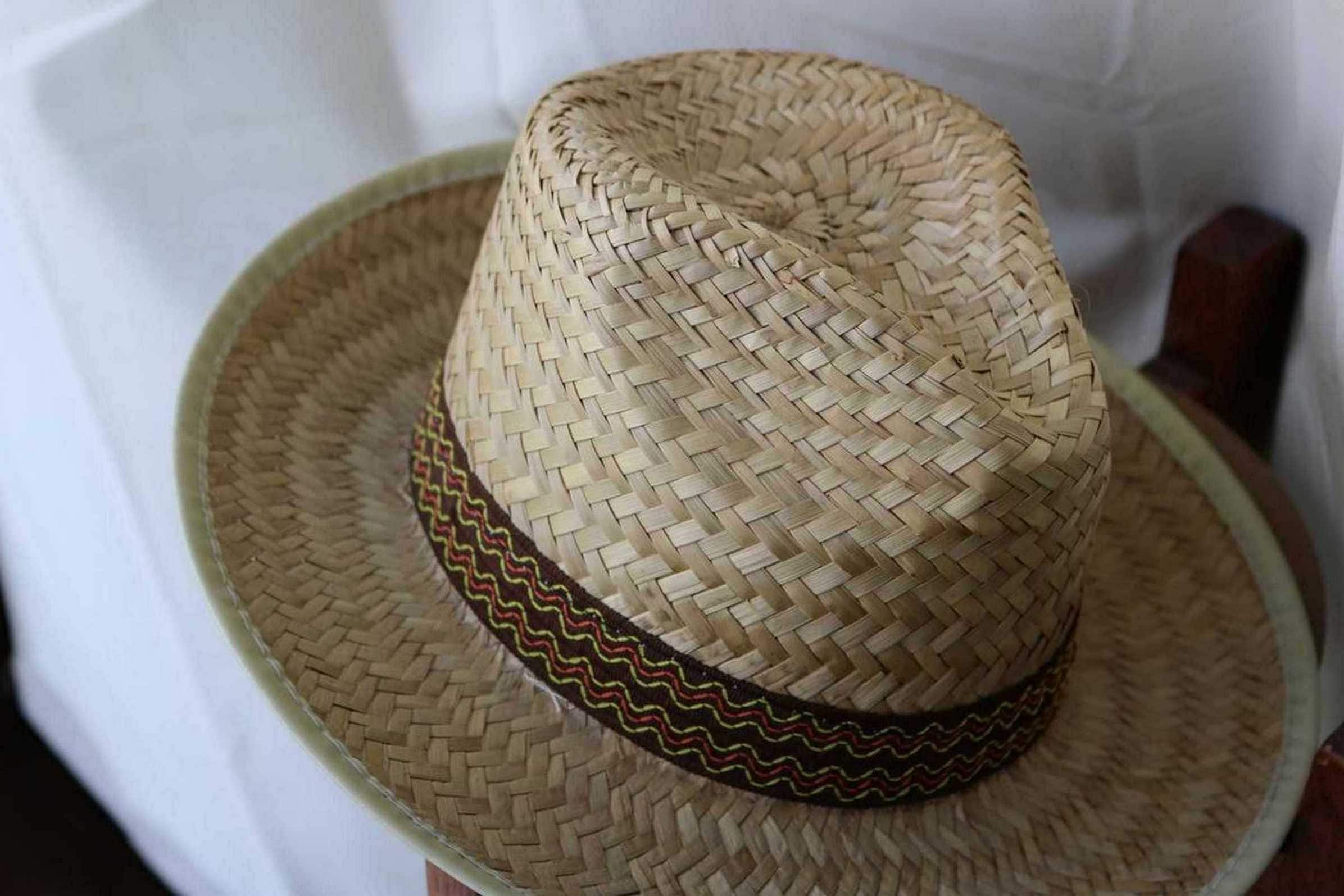 Retro Natural Woven Straw Hat, Travel Hat Etsy