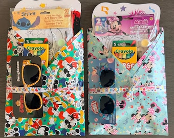 KIDS Blind Date With a Coloring Book, Wrapped Mystery Disney Characters Book, Kids Gift Bundle, Kids Bookish Bundle, Disney Characters Theme