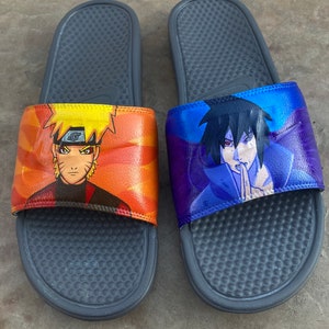 naruto nike slides