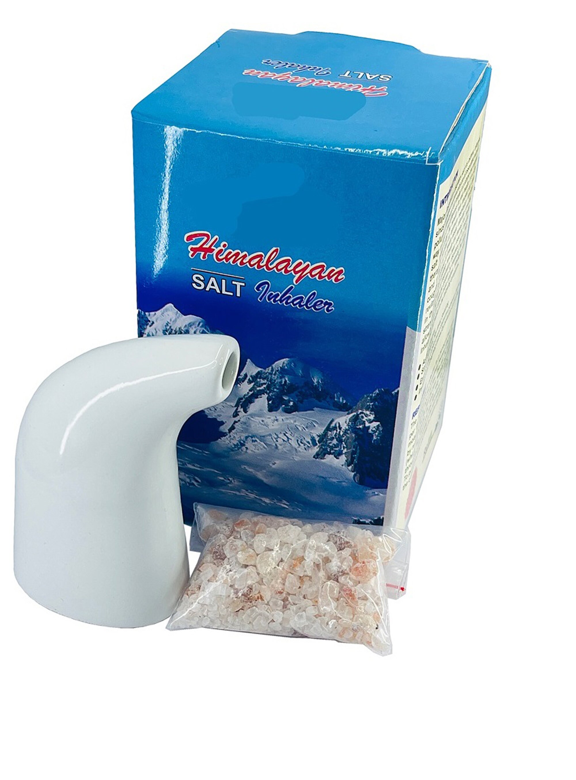 Small Original Himalayan Salt Pipe Ceramic Inhaler Filled with Etsy