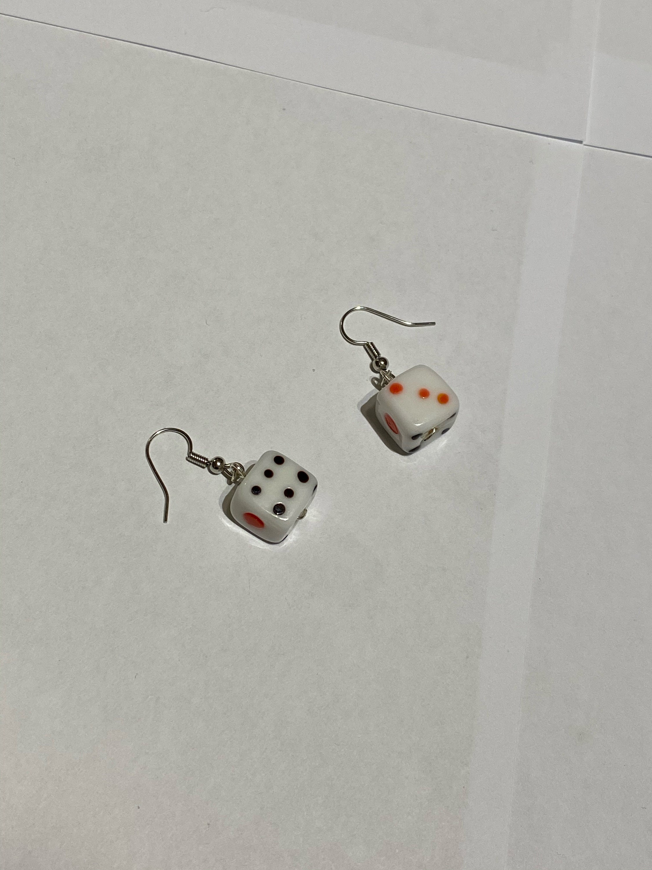 Dice Earrings Etsy