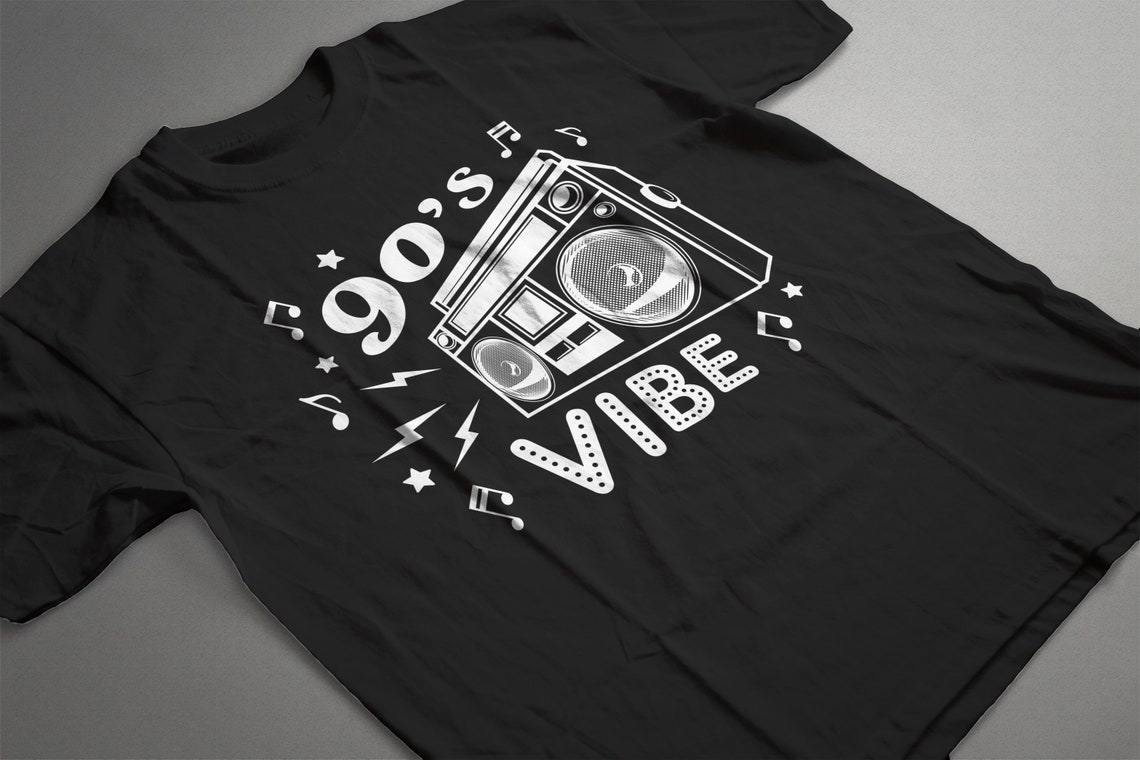 90's Vibe Svg 90's Party Svg Retro Music Lover Svg - Etsy
