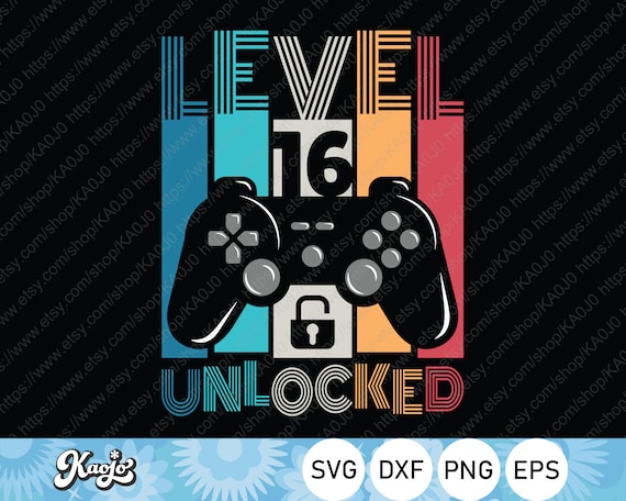 Level 16 Unlocked - 16 Year Old Gamer Funny Birthday T-Shirt Level 16 Unlocked - 16 Year Old Gamer Funny Birthday T-Shirt