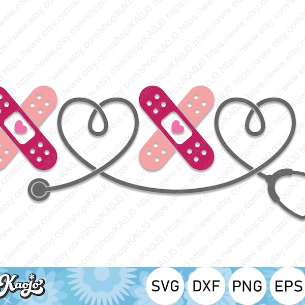 XOXO Svg, Nurse Valentines Day Svg, Stethoscope Heart Svg, Nurse Life Svg, Happy Valentines Day Svg, Instant Download, svg Files For Cricut