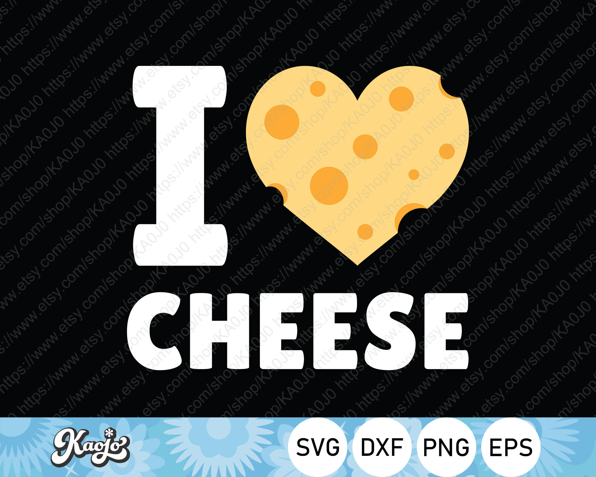 I Love Cheese Svg Funny Cheese Lover Svg Cheese Party Svg Etsy