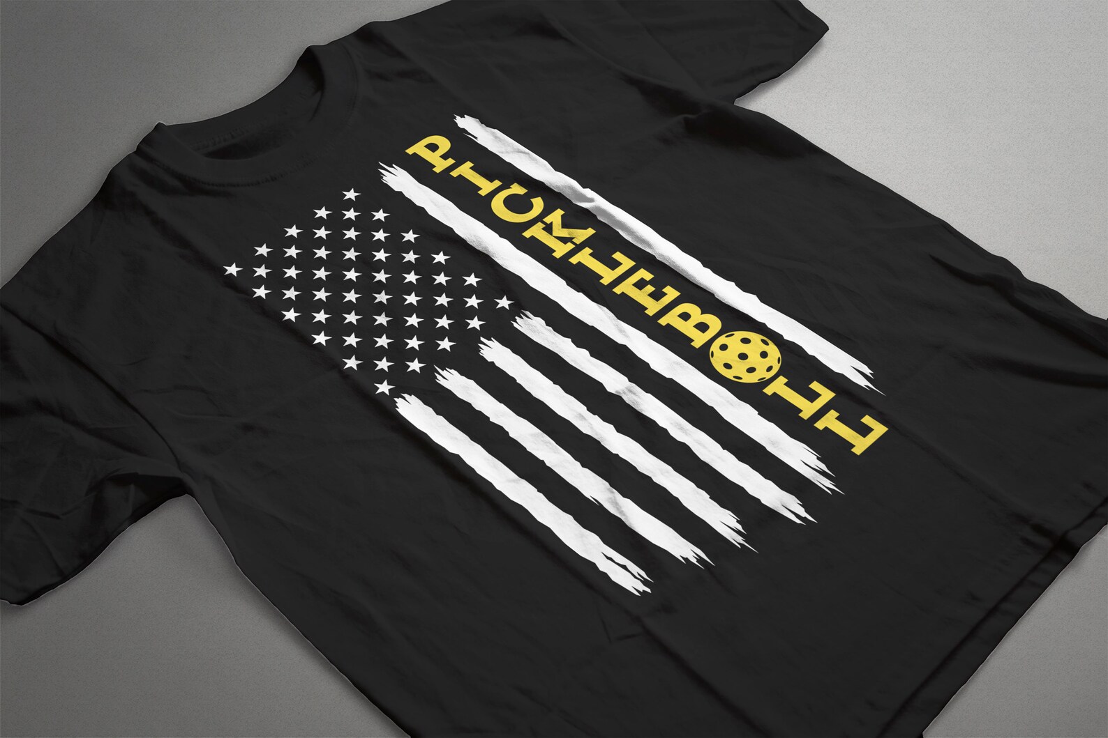 Pickleball US Flag Svg American Flag Pickleball Svg American Etsy