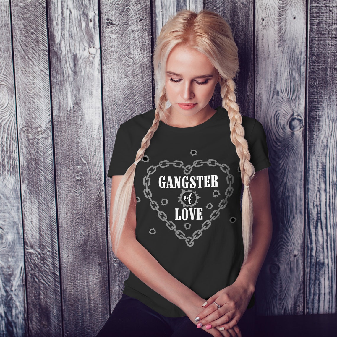 Gangster of Love Valentine Quote Gangster of Valentine Etsy